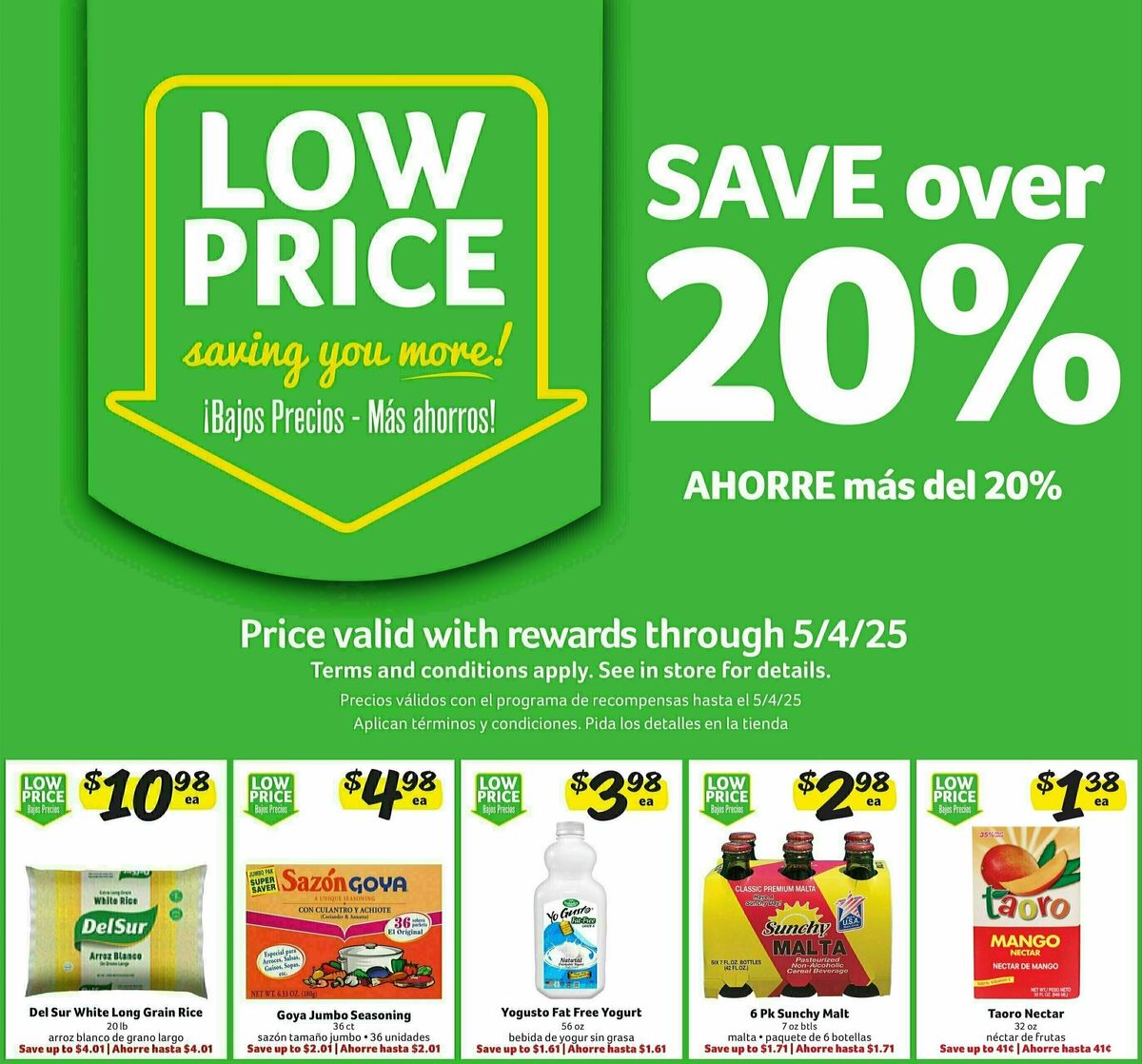 Harveys Supermarkets Weekly Ad from April 23
