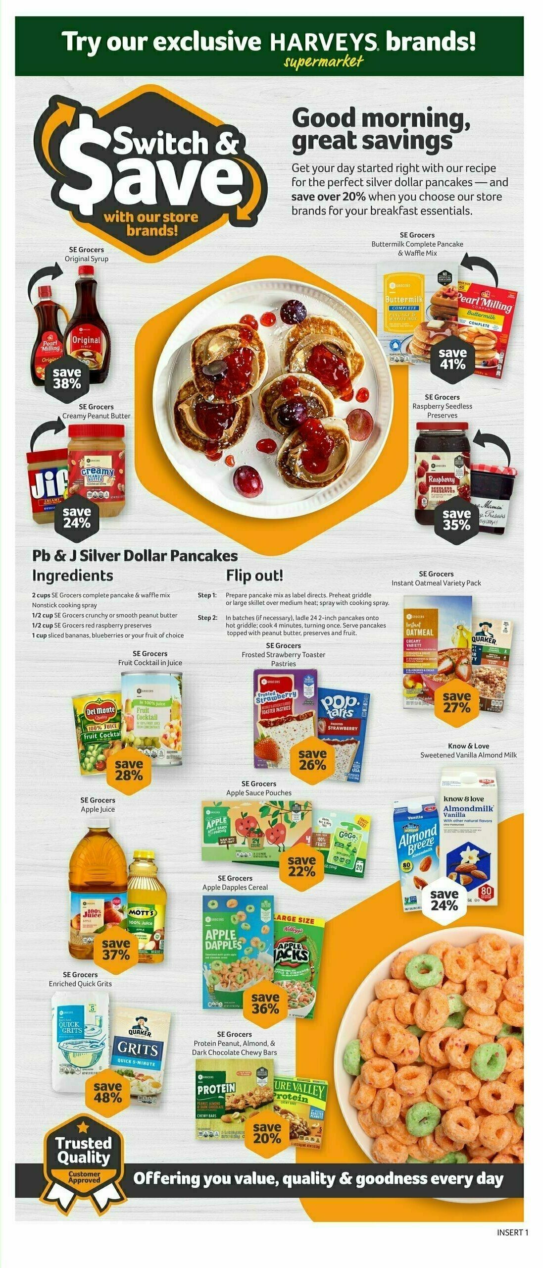 Harveys Supermarkets Weekly Ad from April 23