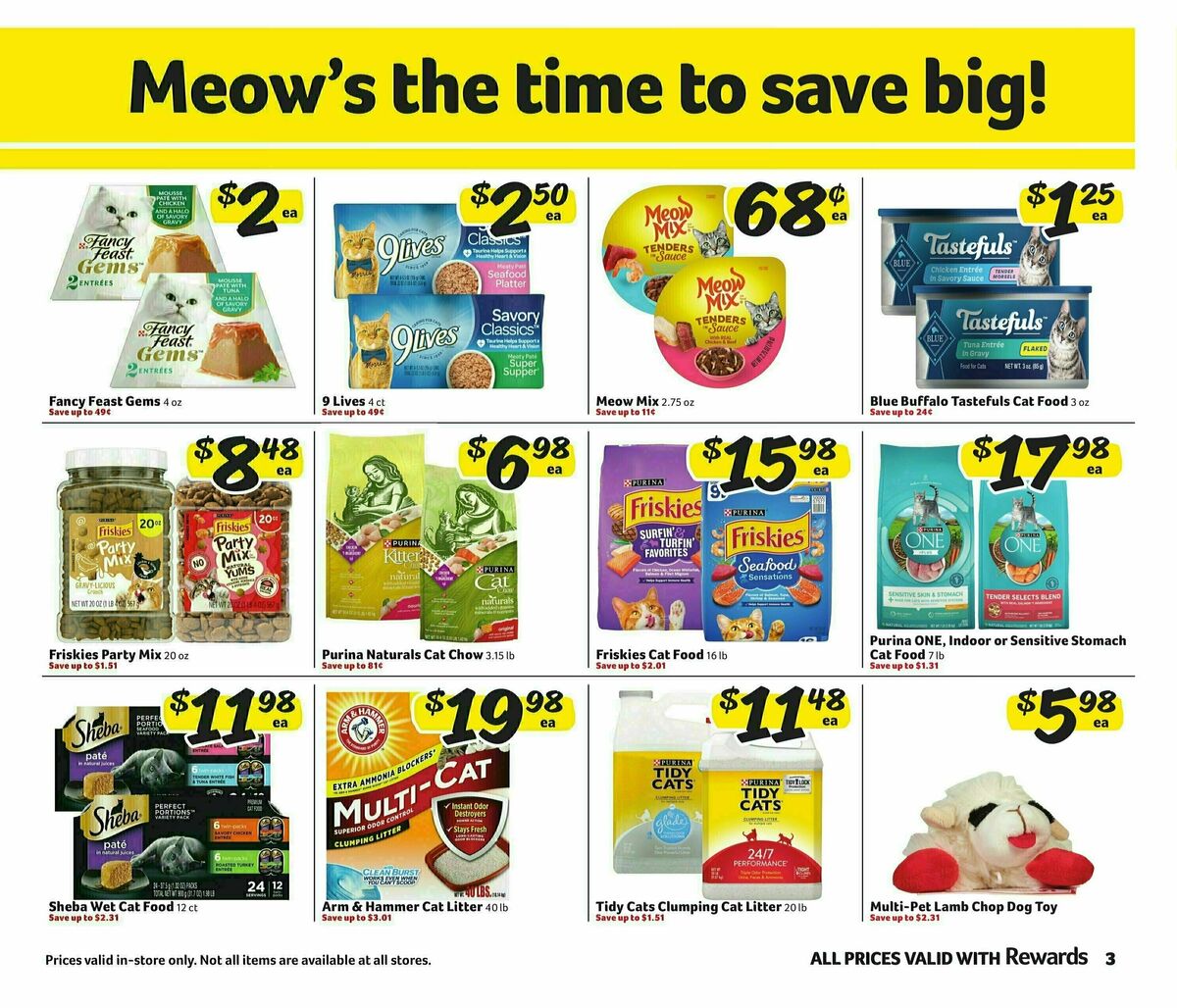 Harveys Supermarkets Weekly Ad from April 23