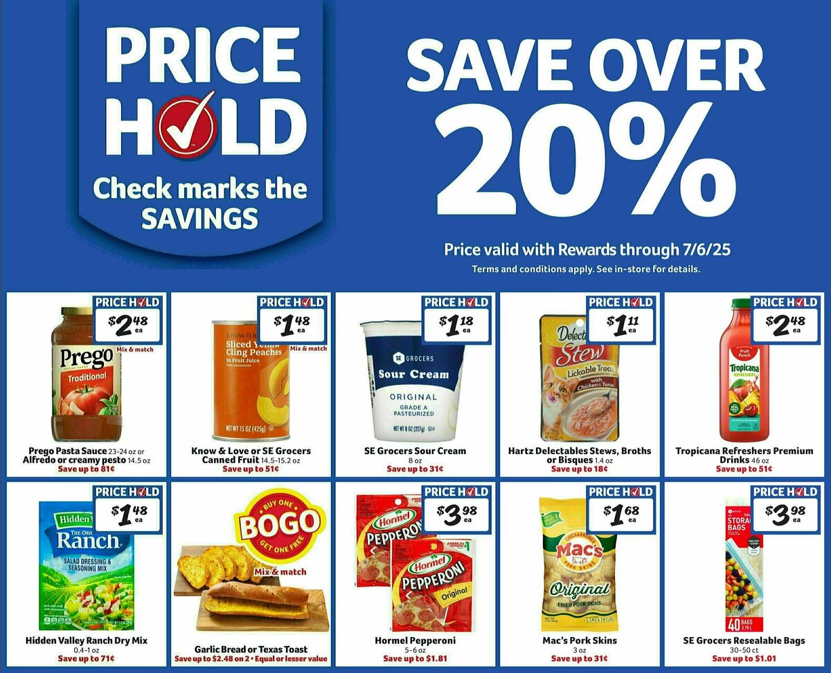 Harveys Supermarkets Weekly Ad from May 7