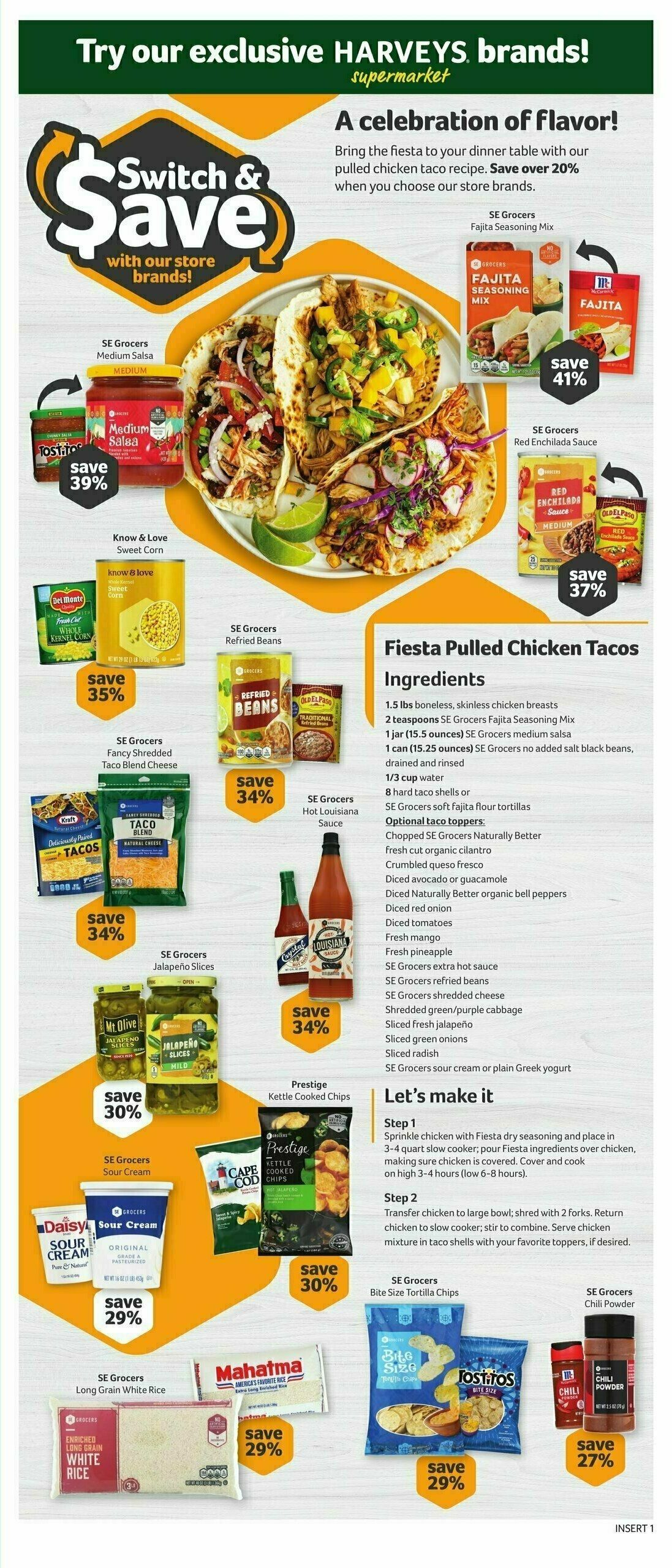 Harveys Supermarkets Weekly Ad from May 7
