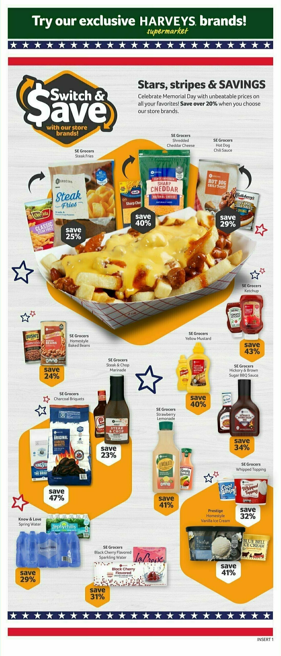 Harveys Supermarkets Weekly Ad from May 14