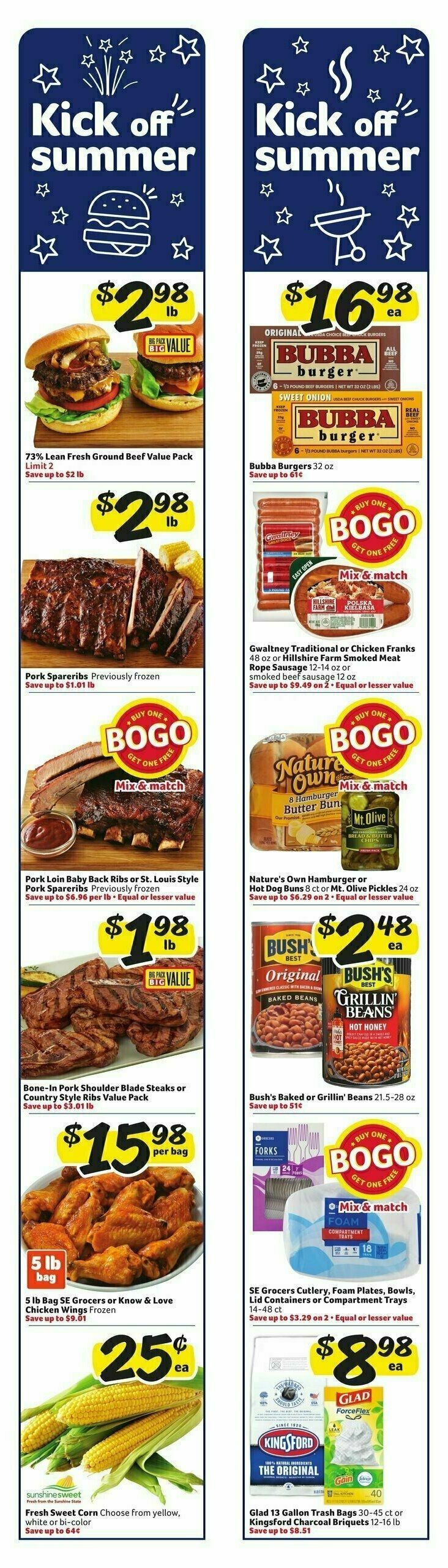 Harveys Supermarkets Weekly Ad from May 21