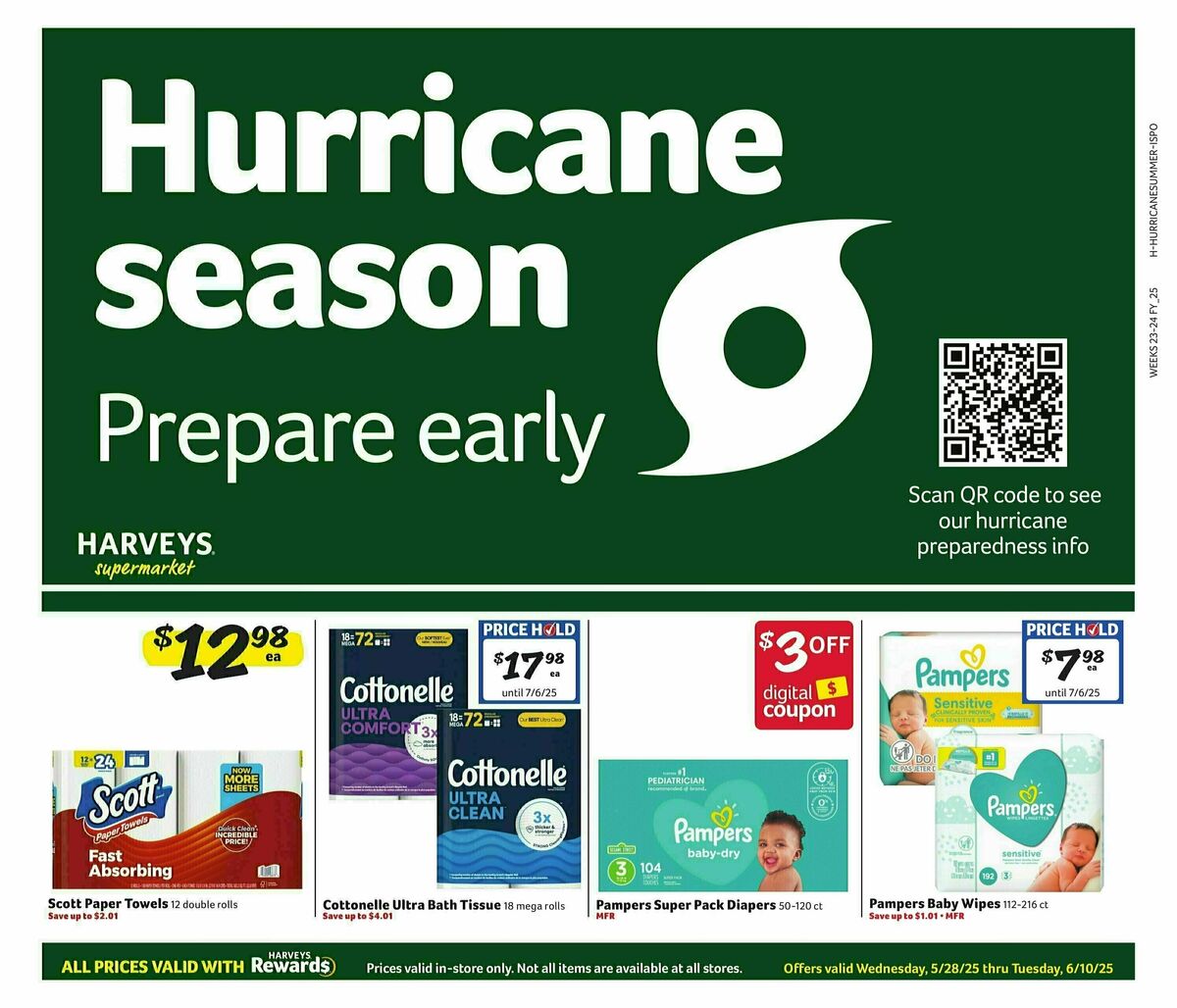 Harveys Supermarkets Weekly Ad from May 28