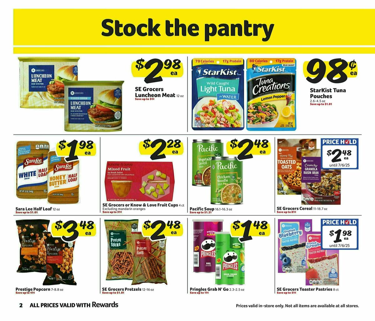 Harveys Supermarkets Weekly Ad from May 28