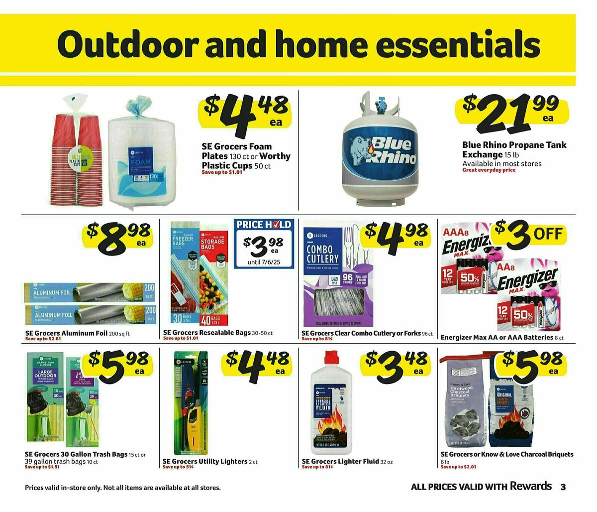 Harveys Supermarkets Weekly Ad from May 28