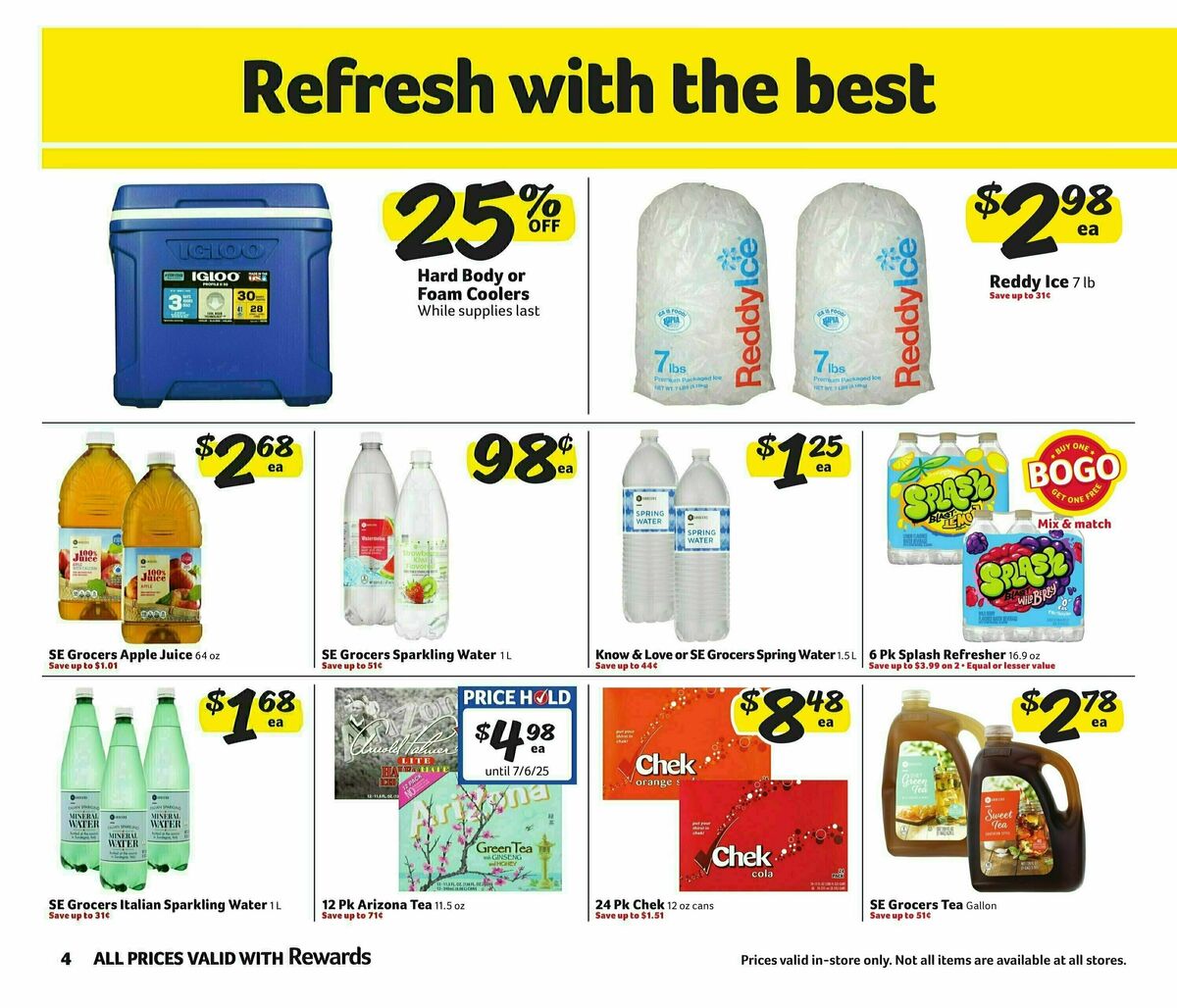 Harveys Supermarkets Weekly Ad from May 28