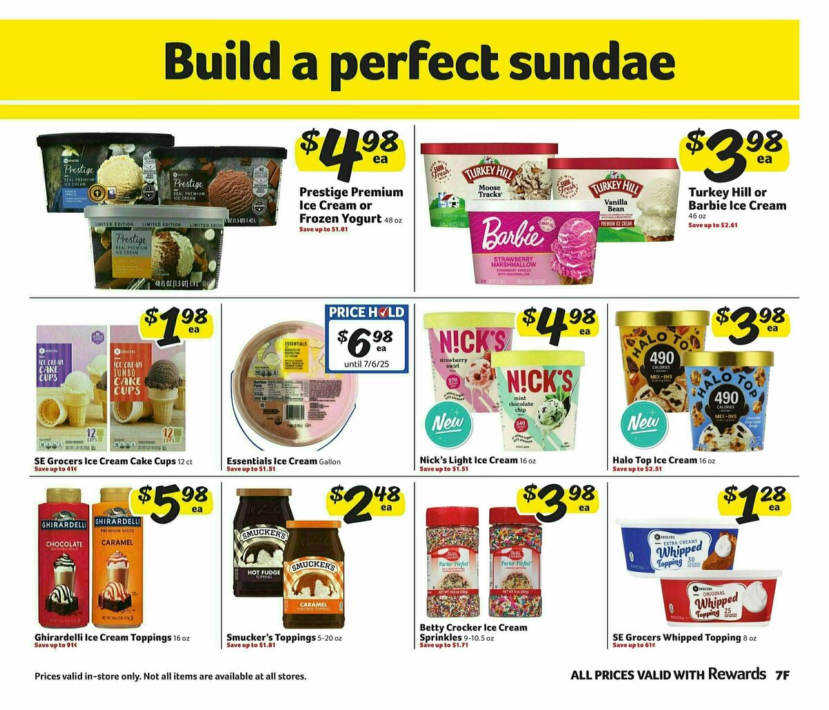 Harveys Supermarkets Weekly Ad from May 28