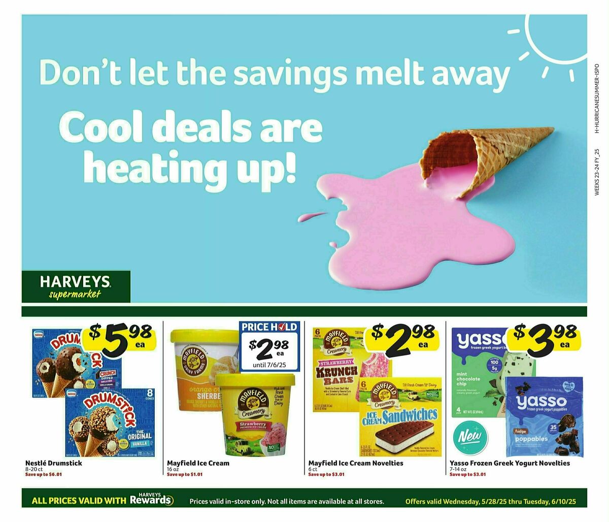 Harveys Supermarkets Weekly Ad from May 28
