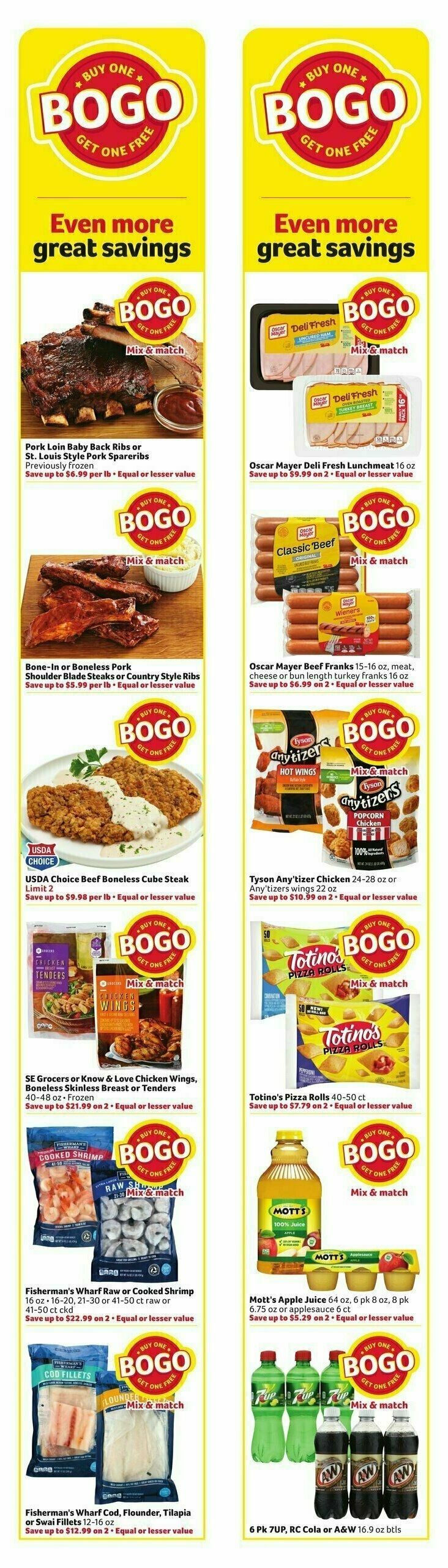 Harveys Supermarkets Weekly Ad from June 4