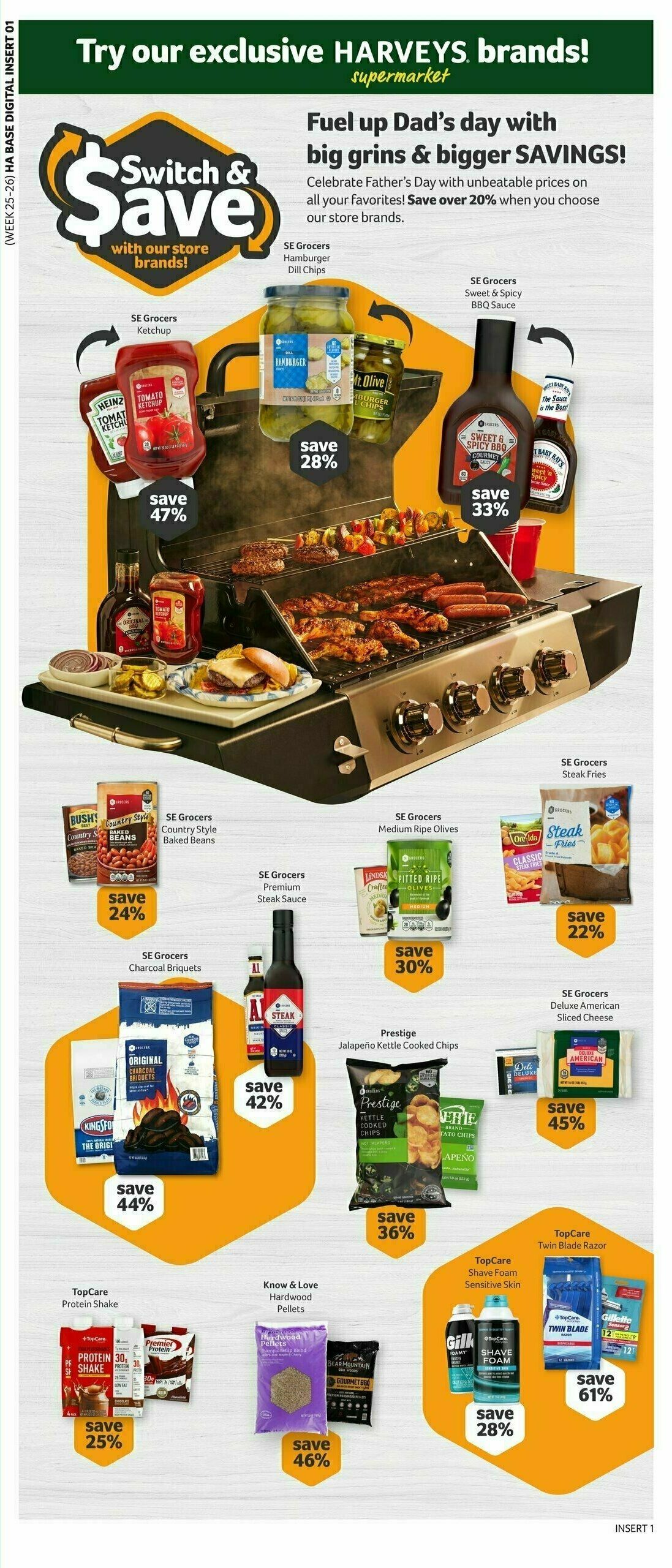 Harveys Supermarkets Weekly Ad from June 11
