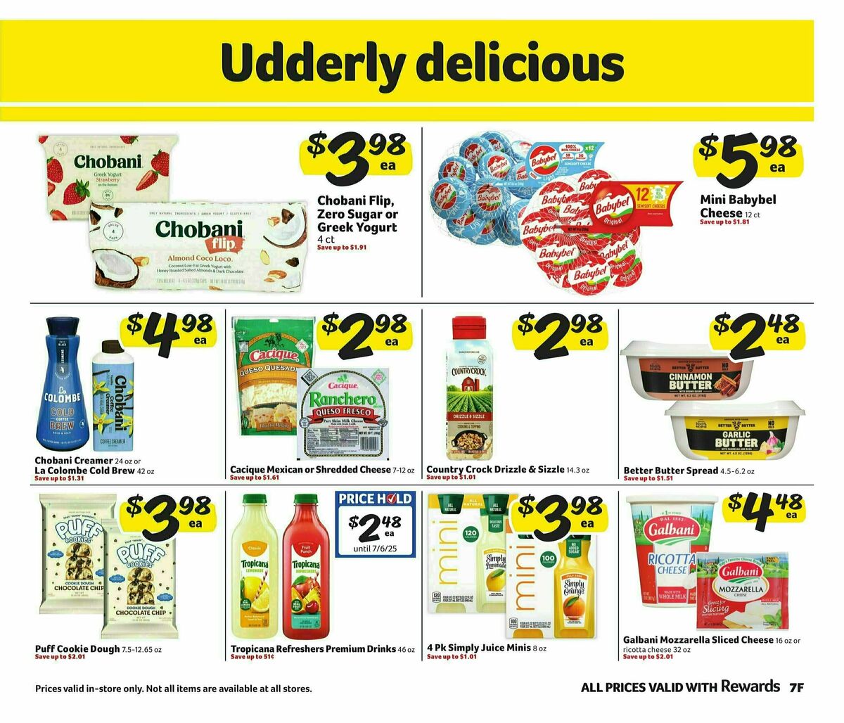 Harveys Supermarkets Weekly Ad from June 11
