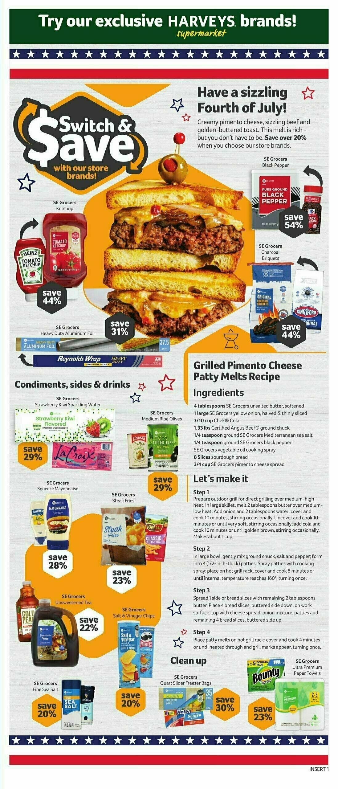 Harveys Supermarkets Weekly Ad from June 25