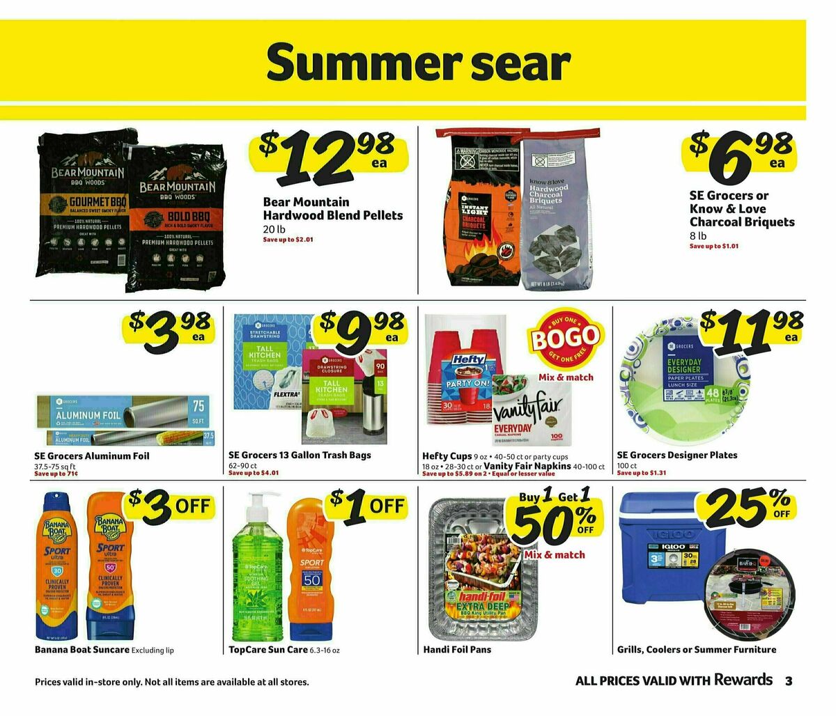 Harveys Supermarkets Weekly Ad from June 25