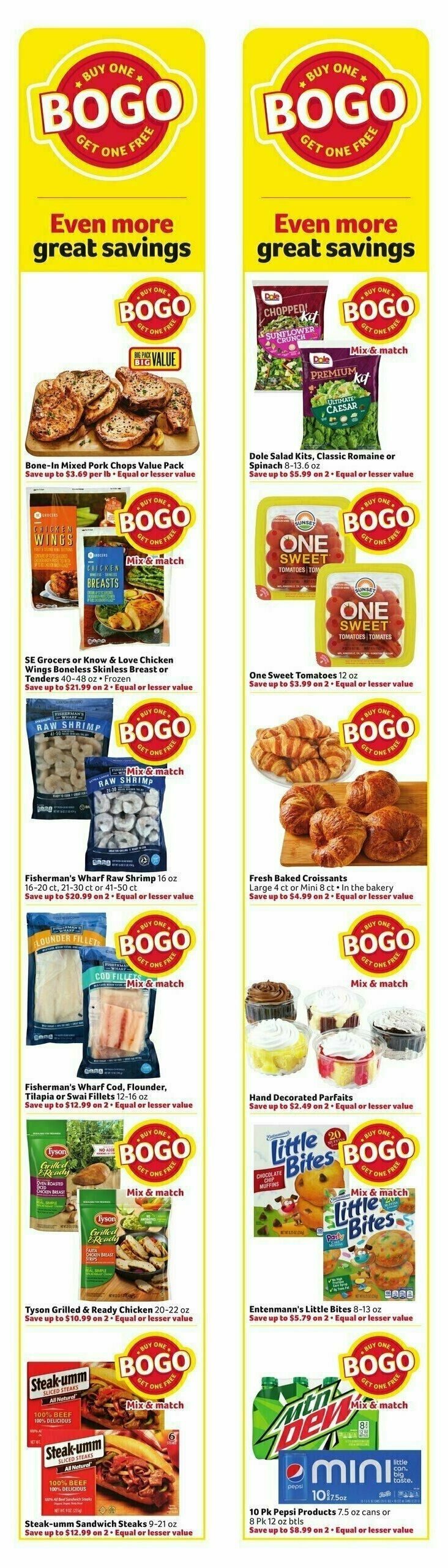 Harveys Supermarkets Weekly Ad from July 9
