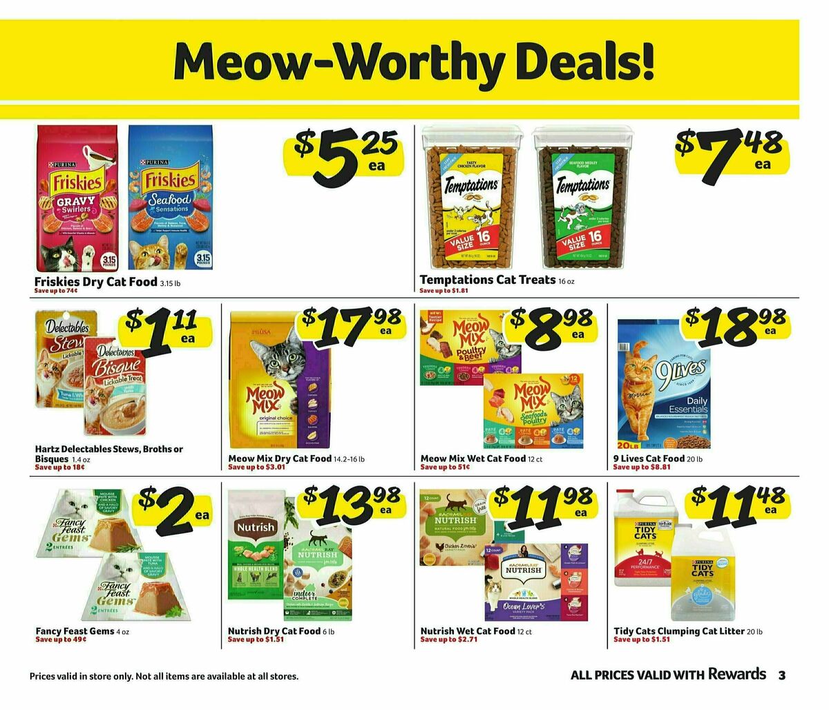 Harveys Supermarkets Weekly Ad from July 9
