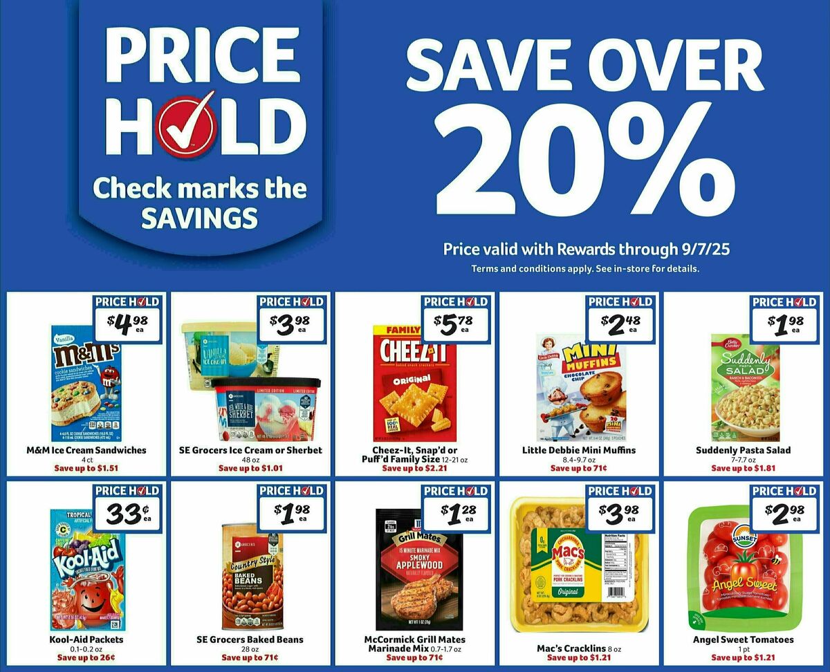 Harveys Supermarkets Weekly Ad from July 16