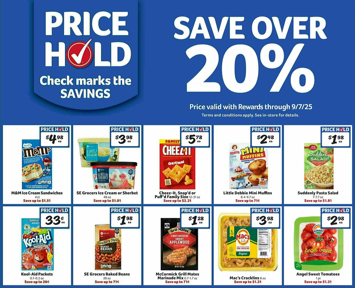 Harveys Supermarkets Weekly Ad from July 23