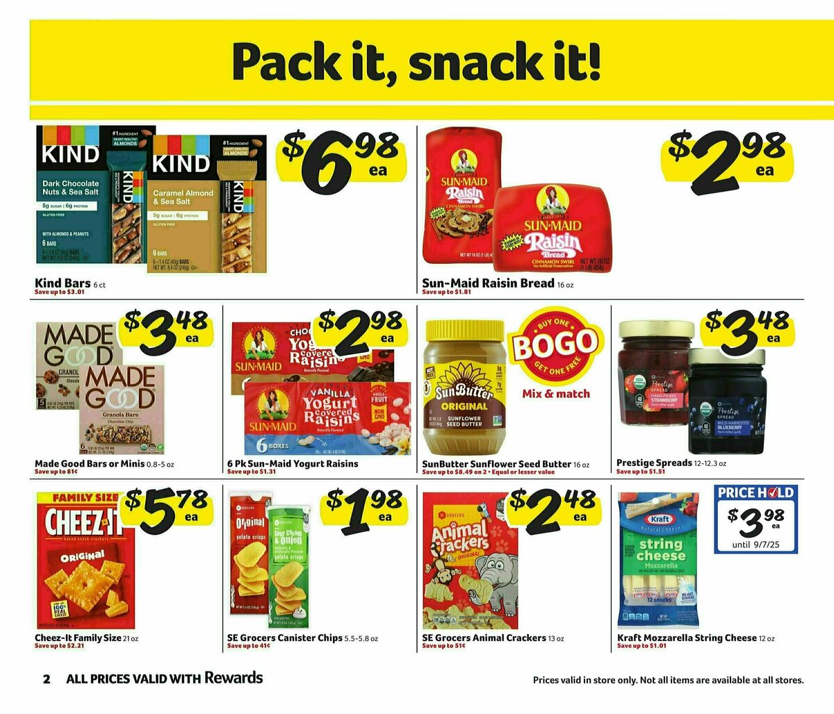 Harveys Supermarkets Weekly Ad from July 23