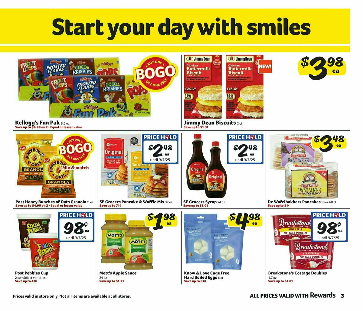 Harveys Supermarkets Weekly Ad from July 23
