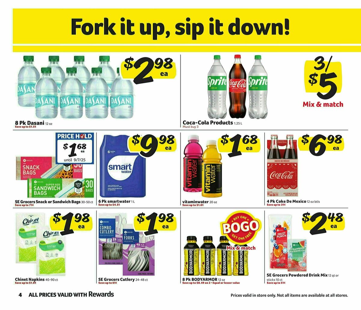 Harveys Supermarkets Weekly Ad from July 23