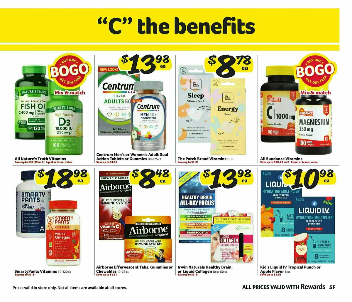 Harveys Supermarkets Weekly Ad from July 23