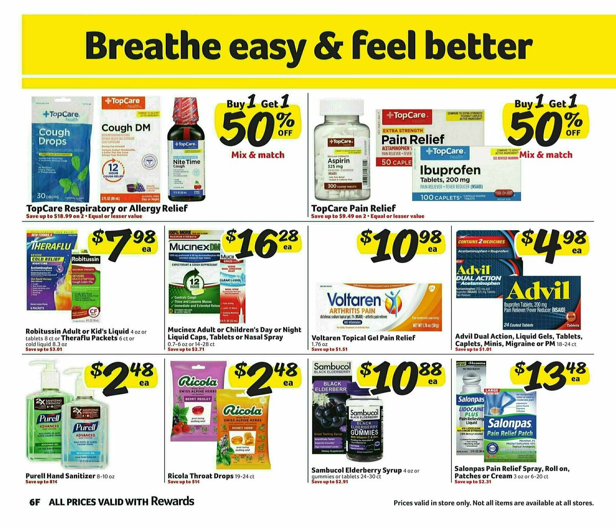 Harveys Supermarkets Weekly Ad from July 23