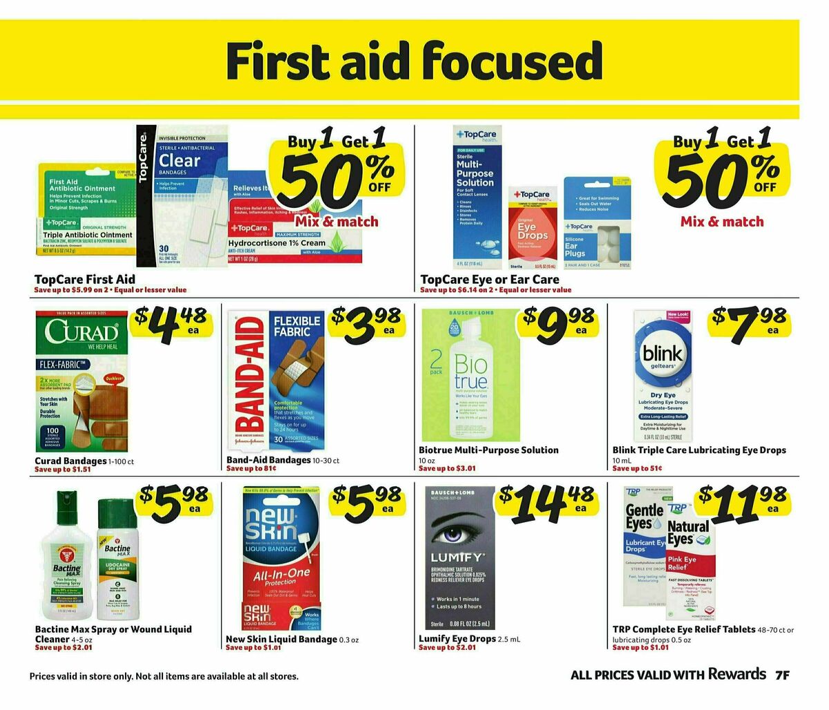 Harveys Supermarkets Weekly Ad from July 23