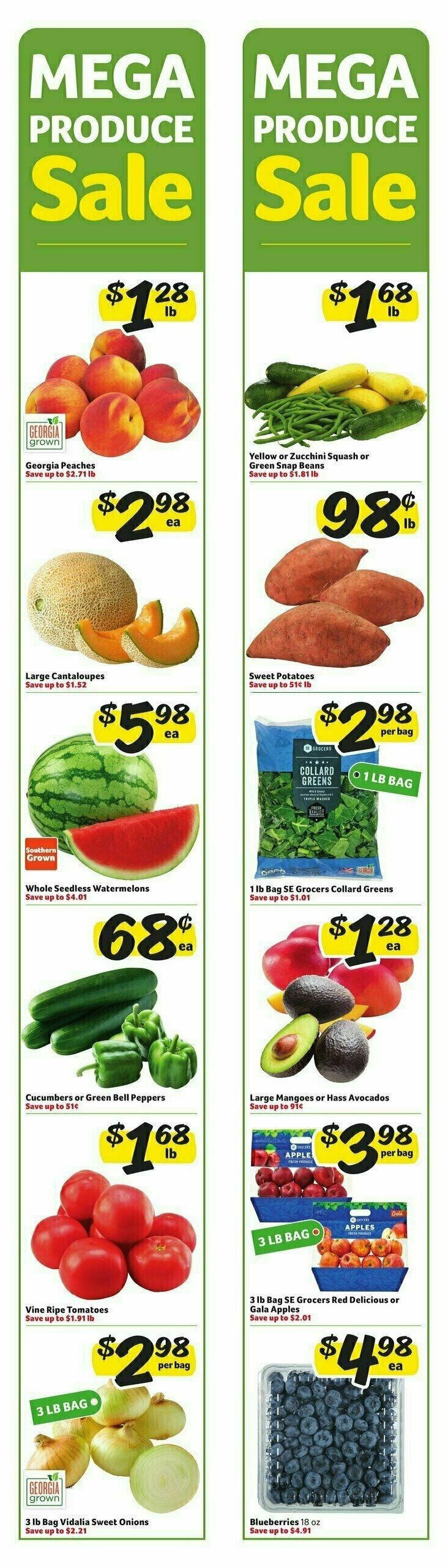 Harveys Supermarkets Weekly Ad from July 30