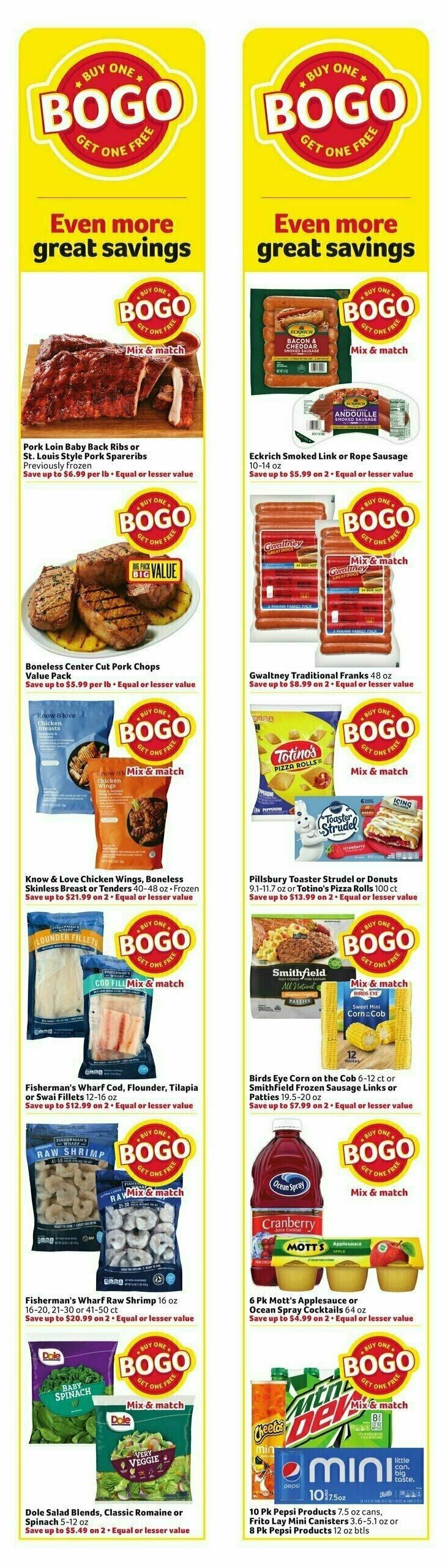 Harveys Supermarkets Weekly Ad from August 13