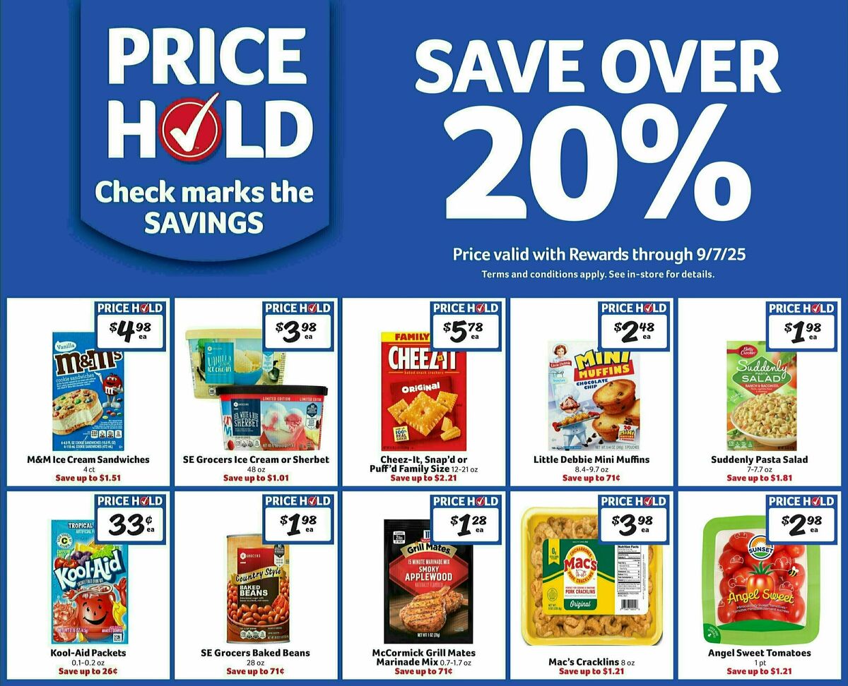 Harveys Supermarkets Weekly Ad from September 3