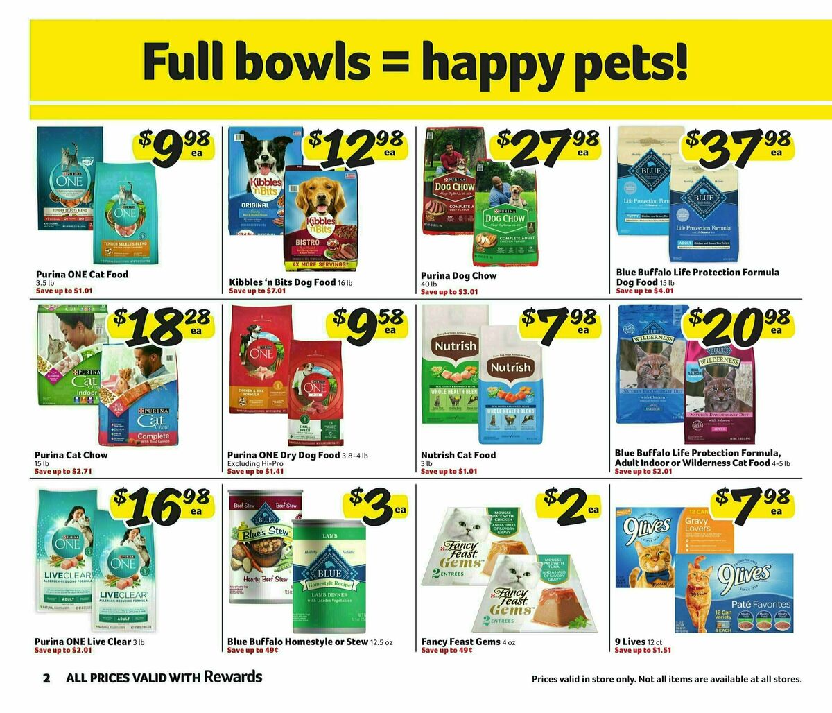 Harveys Supermarkets Weekly Ad from September 3