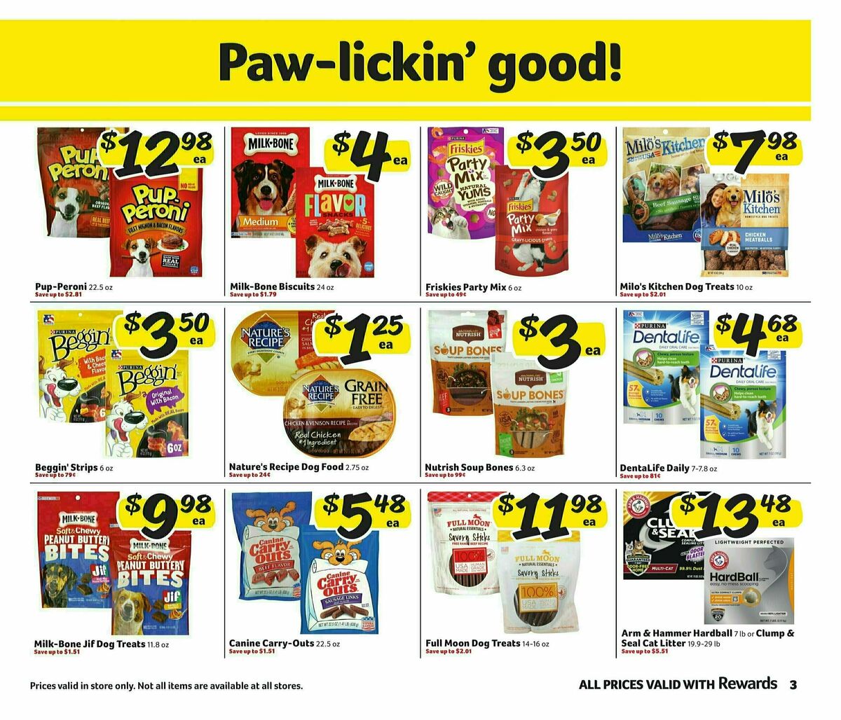 Harveys Supermarkets Weekly Ad from September 3