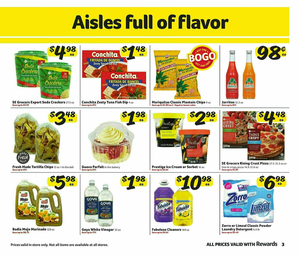 Harveys Supermarkets Weekly Ad from September 17