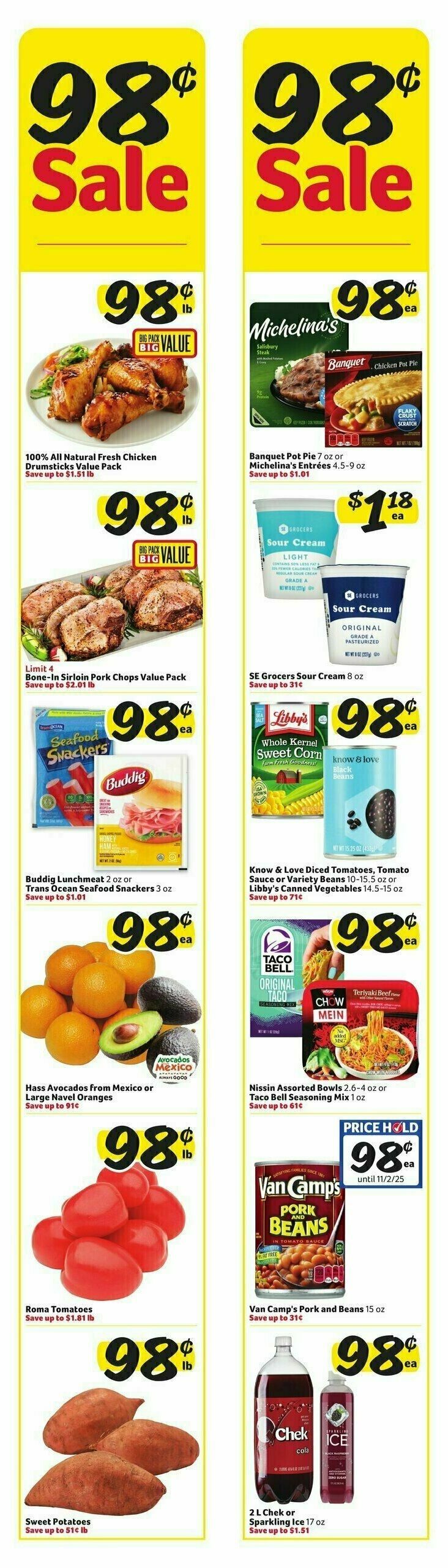 Harveys Supermarkets Weekly Ad from September 24