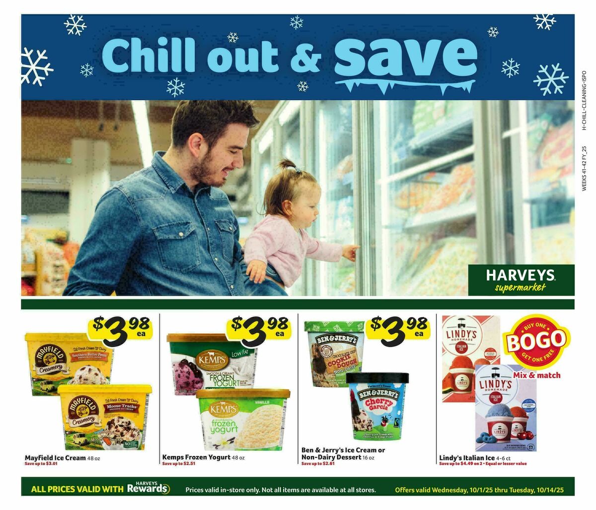 Harveys Supermarkets Weekly Ad from October 1