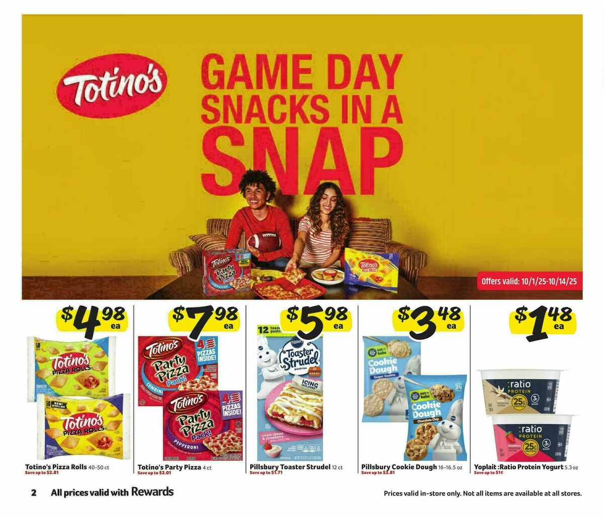 Harveys Supermarkets Weekly Ad from October 1