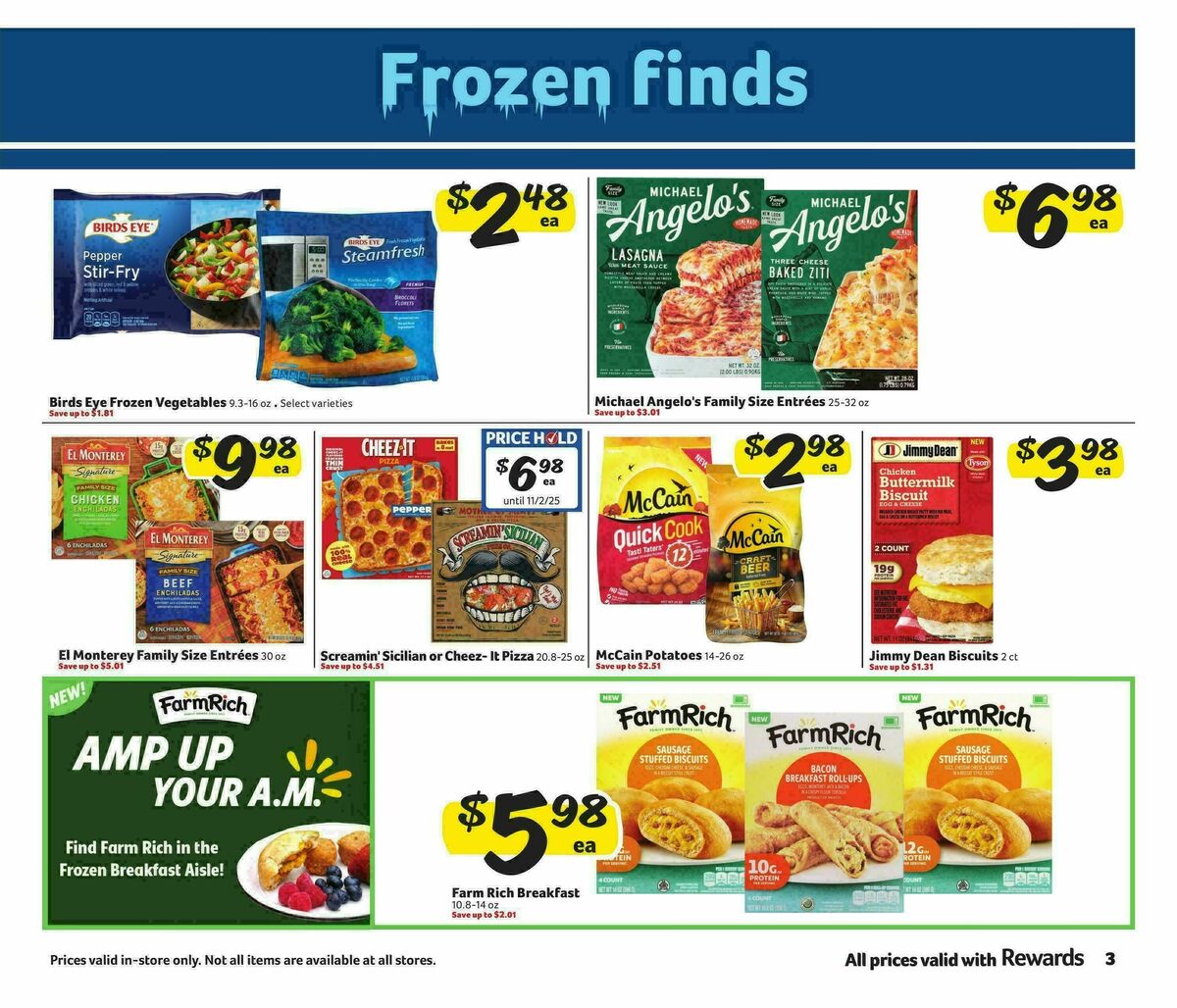 Harveys Supermarkets Weekly Ad from October 1