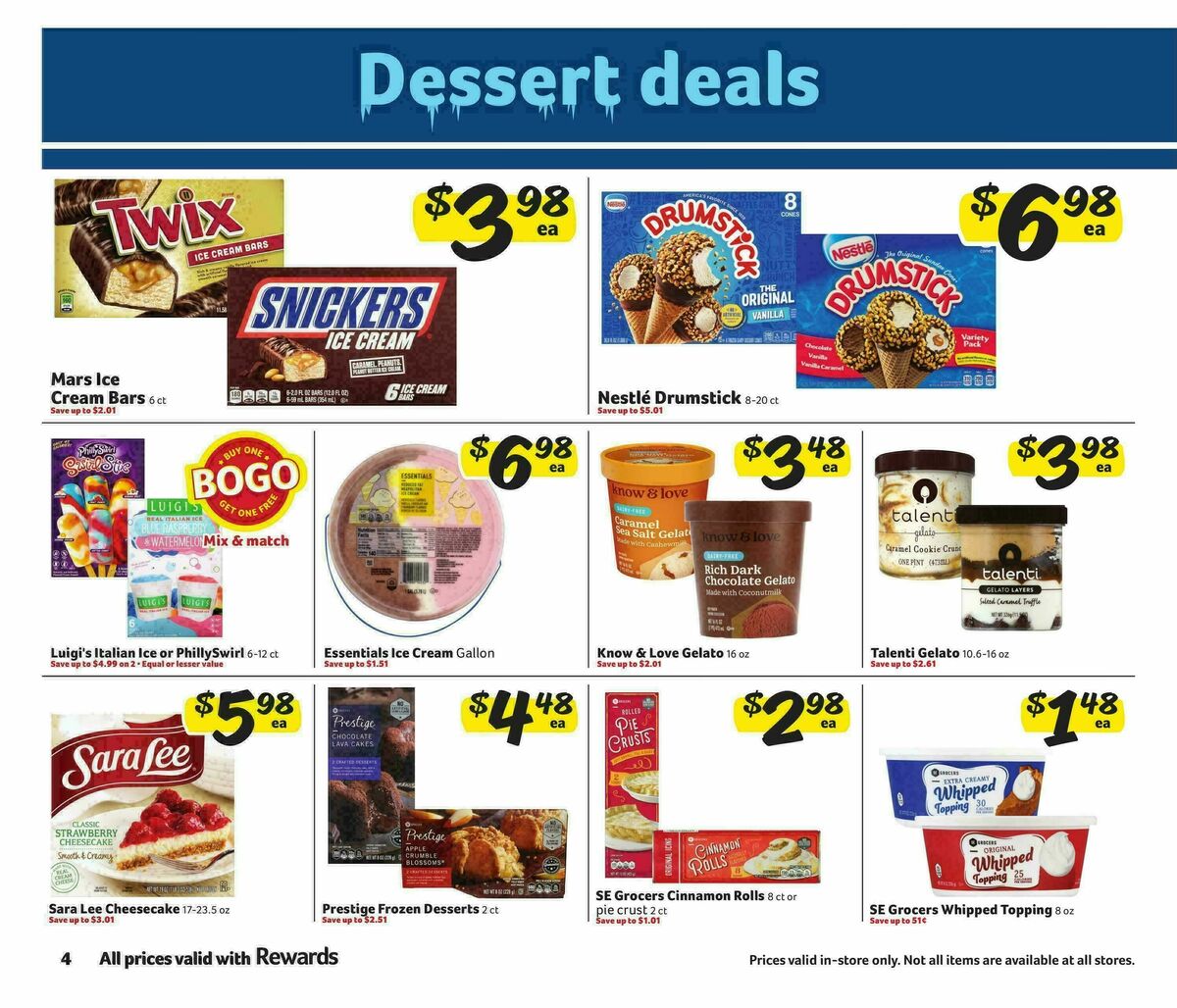 Harveys Supermarkets Weekly Ad from October 1