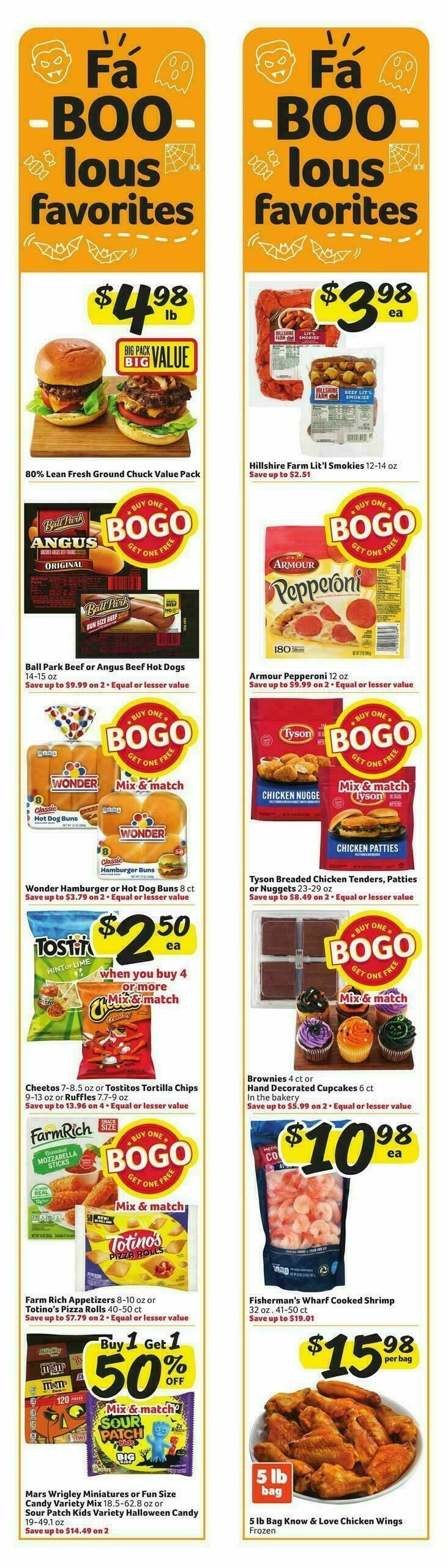Harveys Supermarkets Weekly Ad from October 29