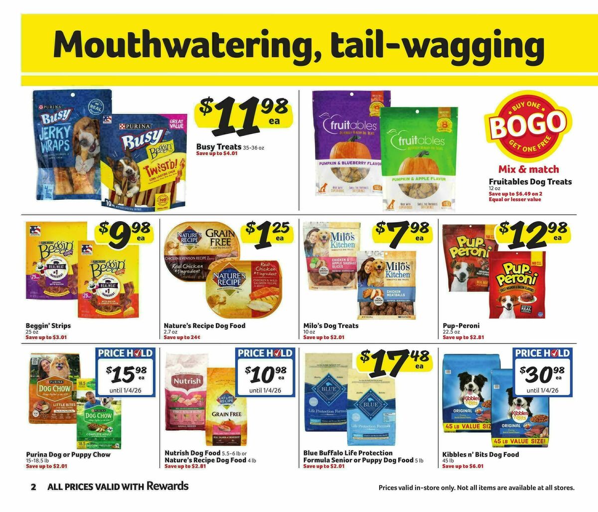 Harveys Supermarkets Weekly Ad from December 3