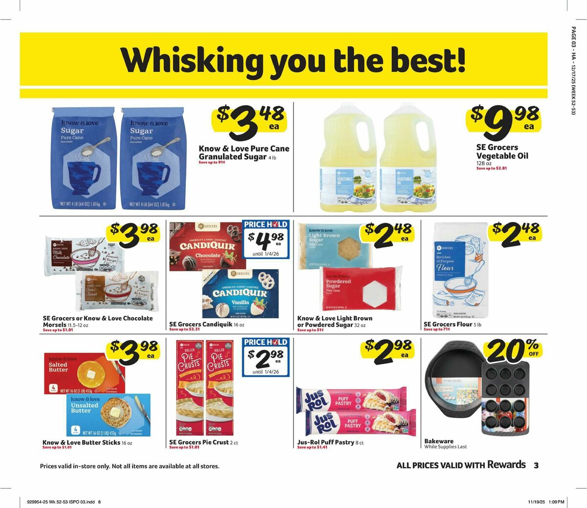 Harveys Supermarkets Weekly Ad from December 17