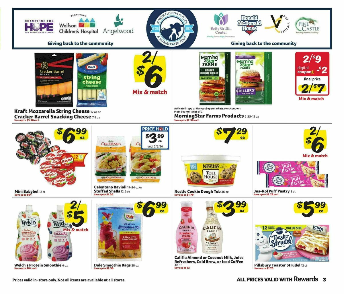 Harveys Supermarkets Weekly Ad from January 14