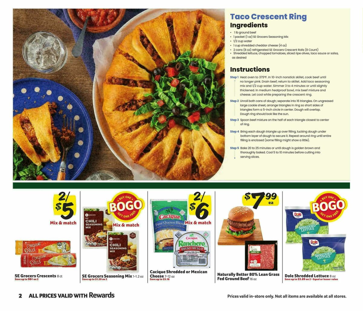 Harveys Supermarkets Weekly Ad from January 28