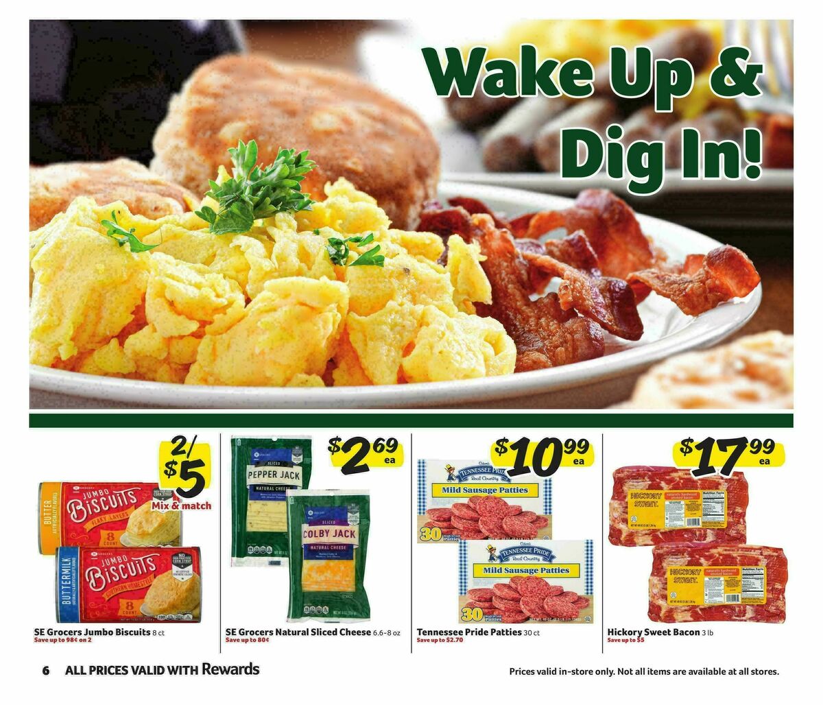 Harveys Supermarkets Weekly Ad from January 28