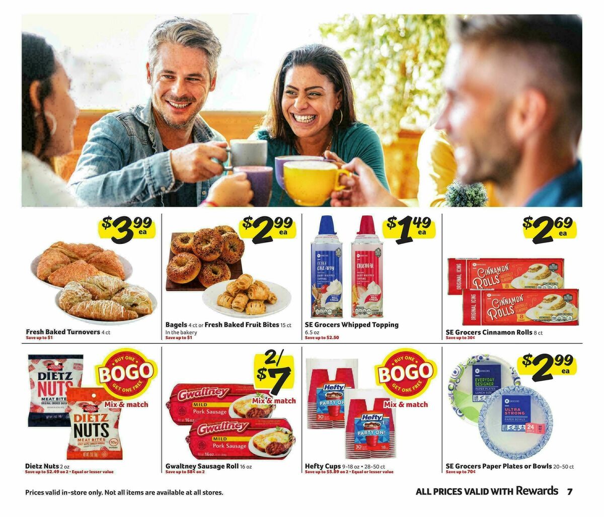 Harveys Supermarkets Weekly Ad from January 28