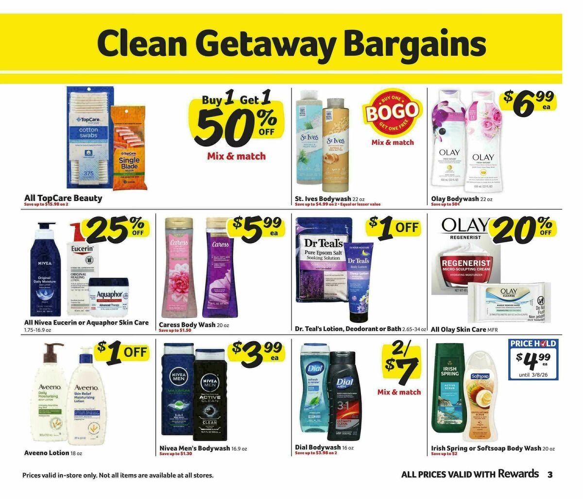 Harveys Supermarkets Weekly Ad from February 11