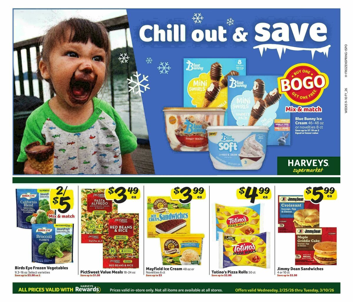 Harveys Supermarkets Weekly Ad from February 25