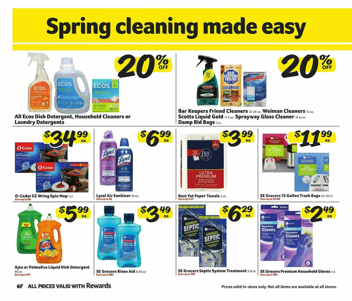 Harveys Supermarkets Weekly Ad from February 25