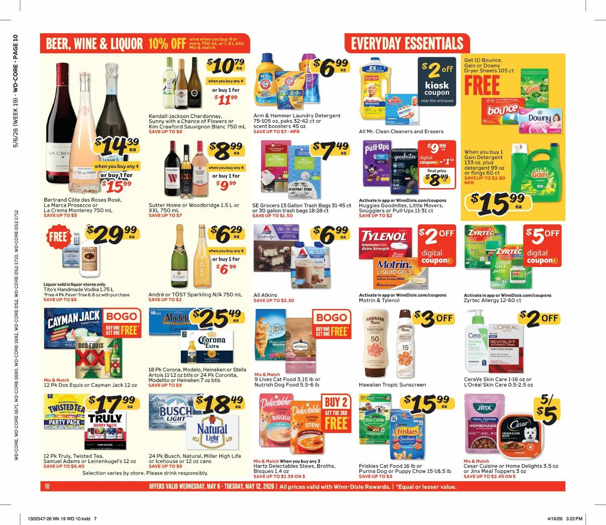Harveys Supermarkets Weekly Ad from May 6